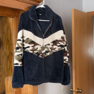 Amazon, 1/4 zip heavy weight sweater